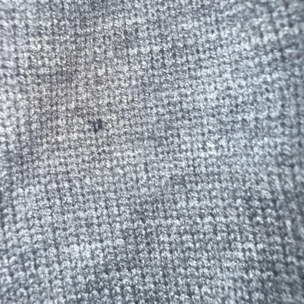 POL Gray Pearl-Studded‎ Turtleneck Sweater